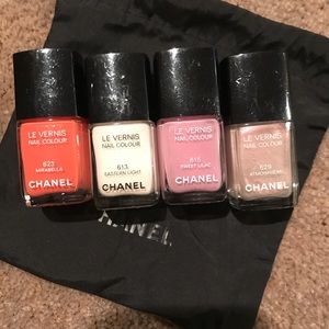Chanel nail polishes